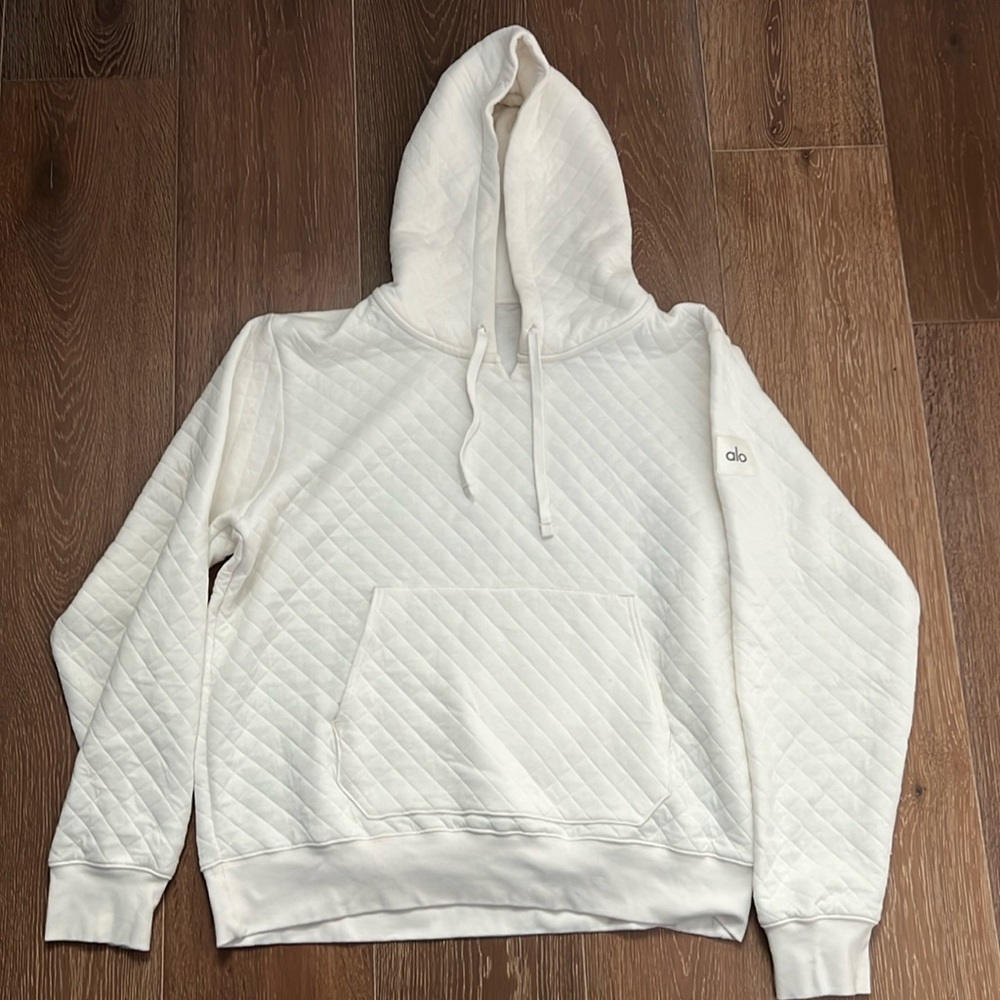Alo Men’s Hoodie Sz. L - Cream